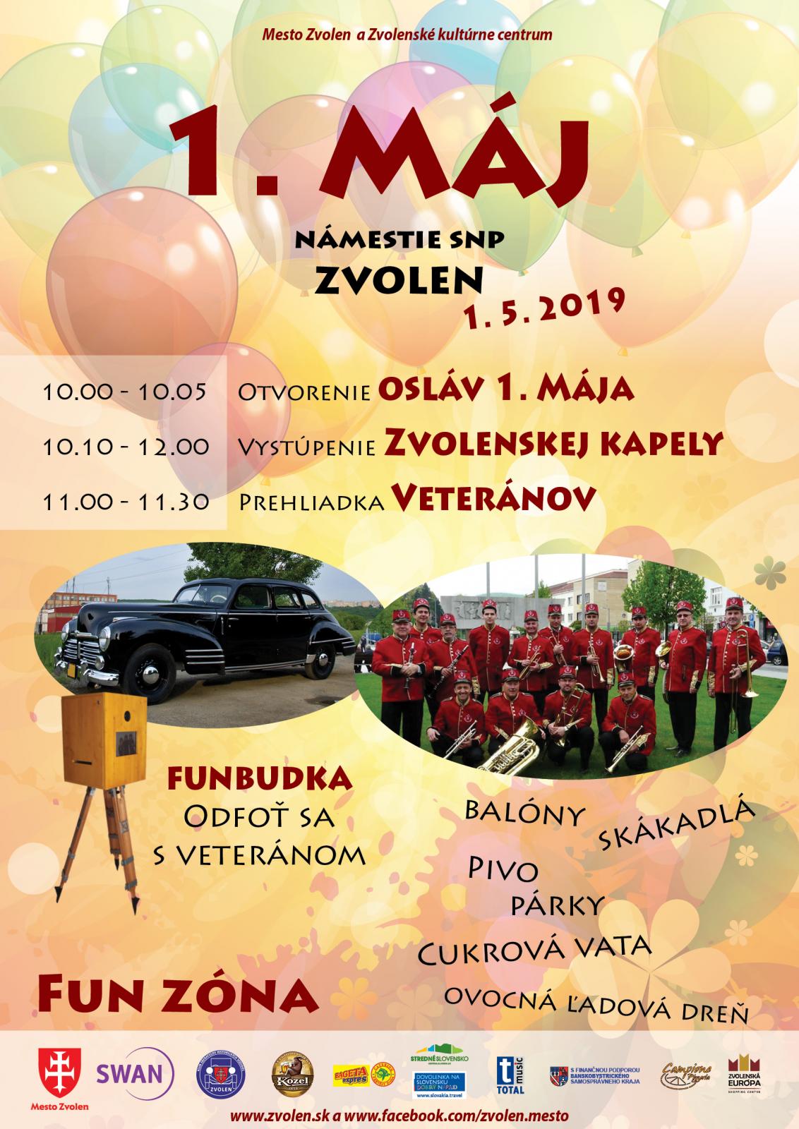1.maj 2019 zvolen